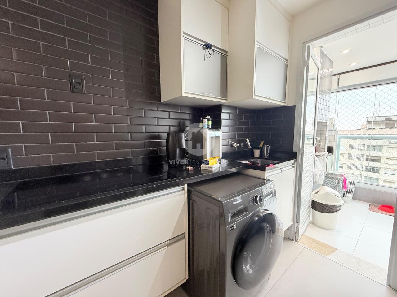 Apartamento 70 m², 2 Dormitórios, Suíte, Varanda, Sol da Manhã e Lazer Completo na Pompéia – Santos/SP em Pompéia, Santos — foto 16