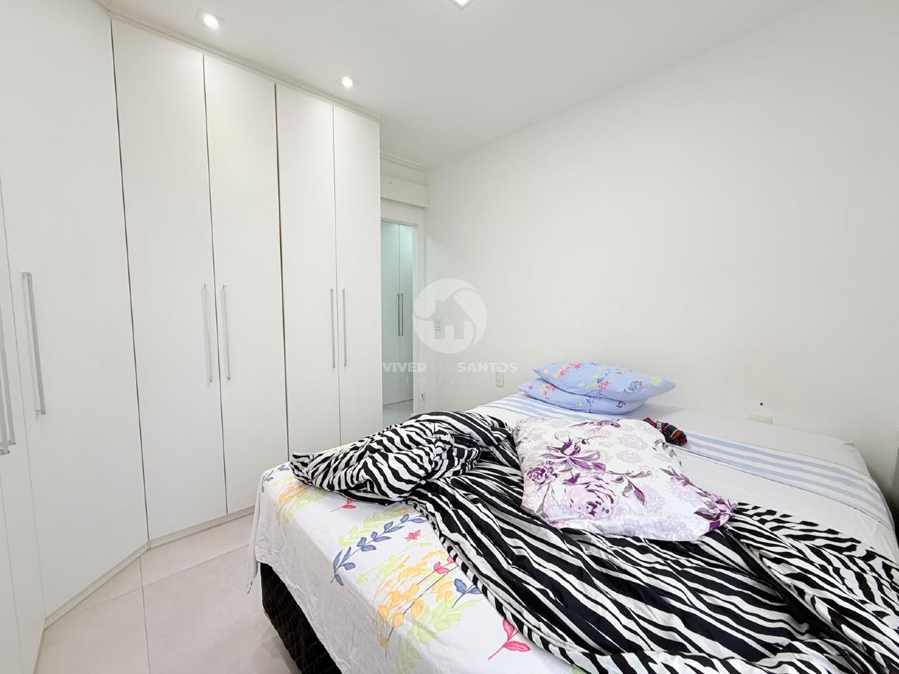 Apartamento 70 m², 2 Dormitórios, Suíte, Varanda, Sol da Manhã e Lazer Completo na Pompéia – Santos/SP em Pompéia, Santos — foto 9