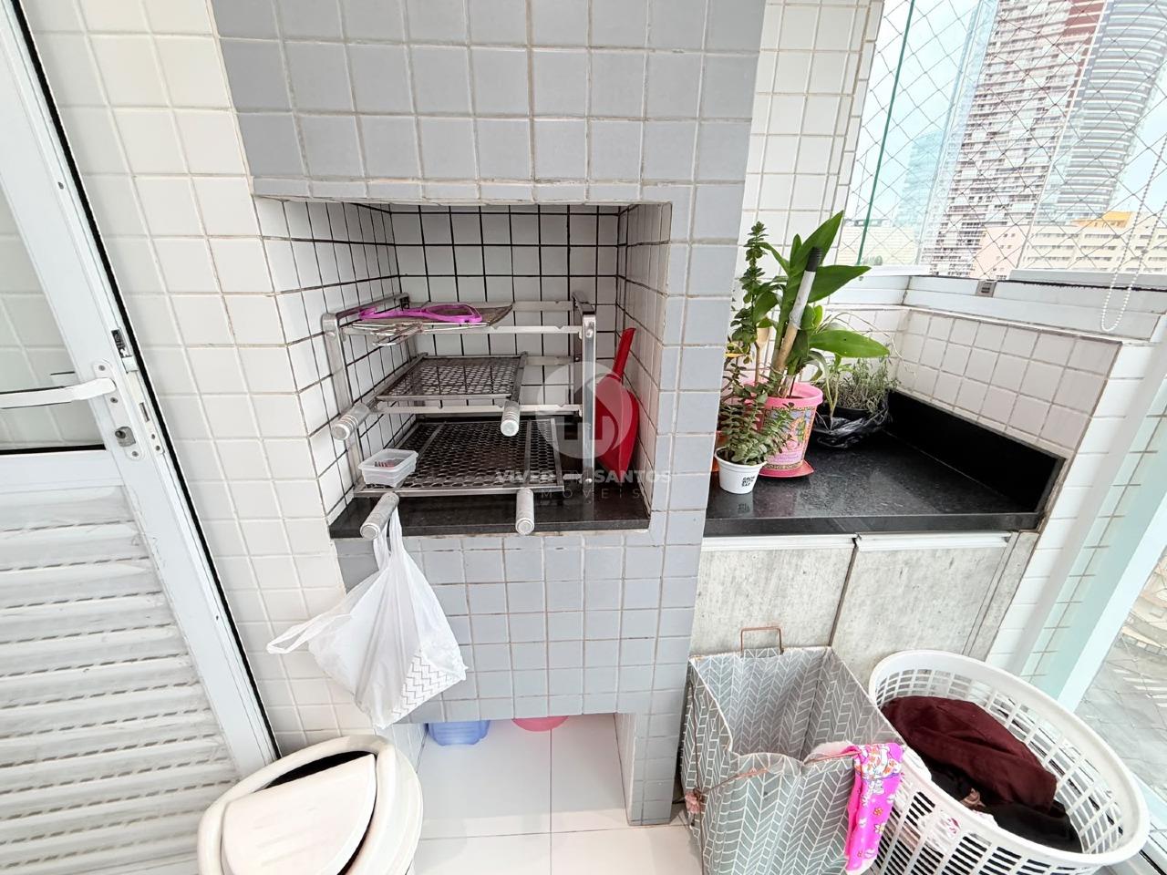 Apartamento 70 m², 2 Dormitórios, Suíte, Varanda, Sol da Manhã e Lazer Completo na Pompéia – Santos/SP em Pompéia, Santos — foto 4