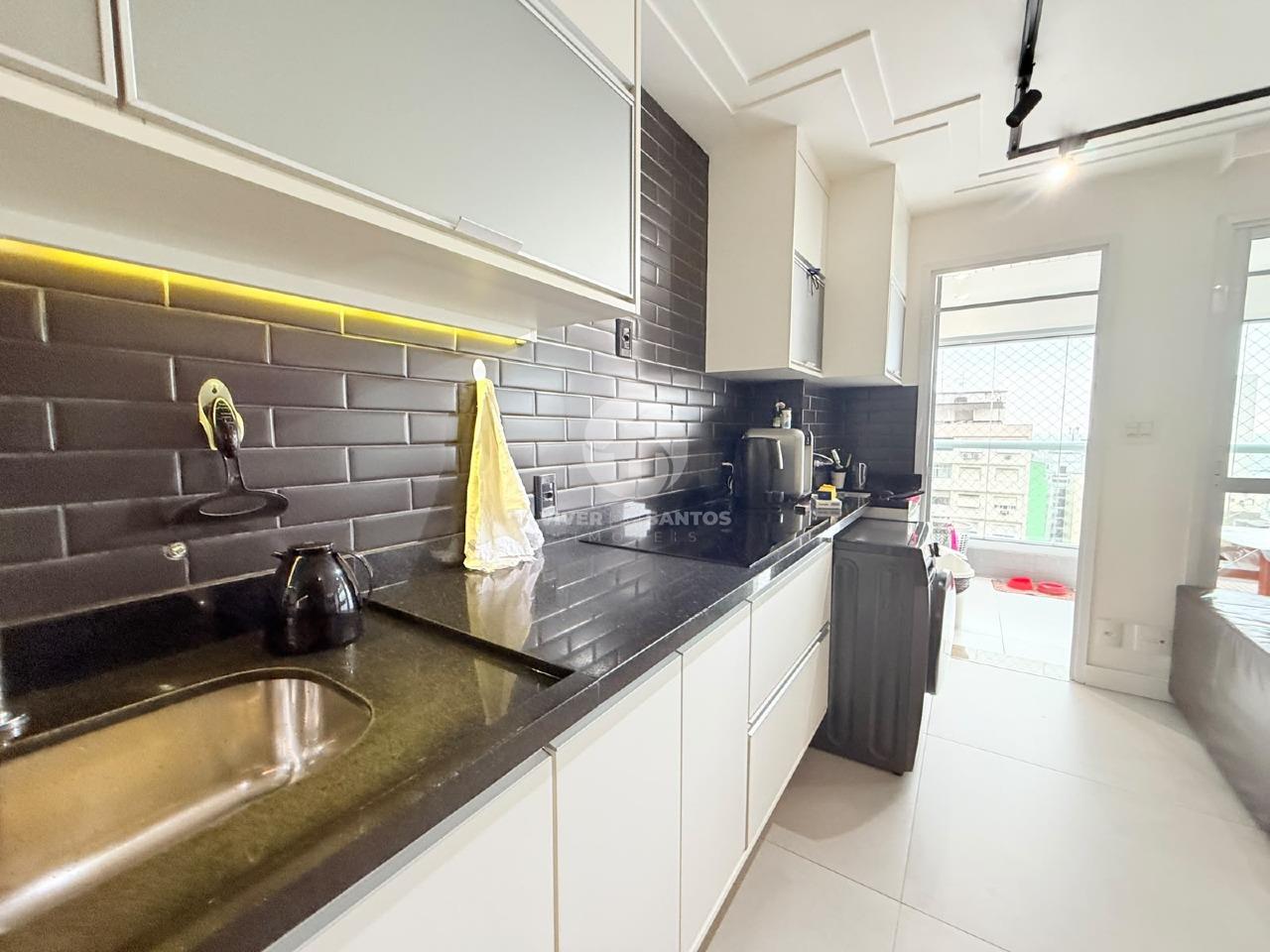 Apartamento 70 m², 2 Dormitórios, Suíte, Varanda, Sol da Manhã e Lazer Completo na Pompéia – Santos/SP em Pompéia, Santos — foto 15
