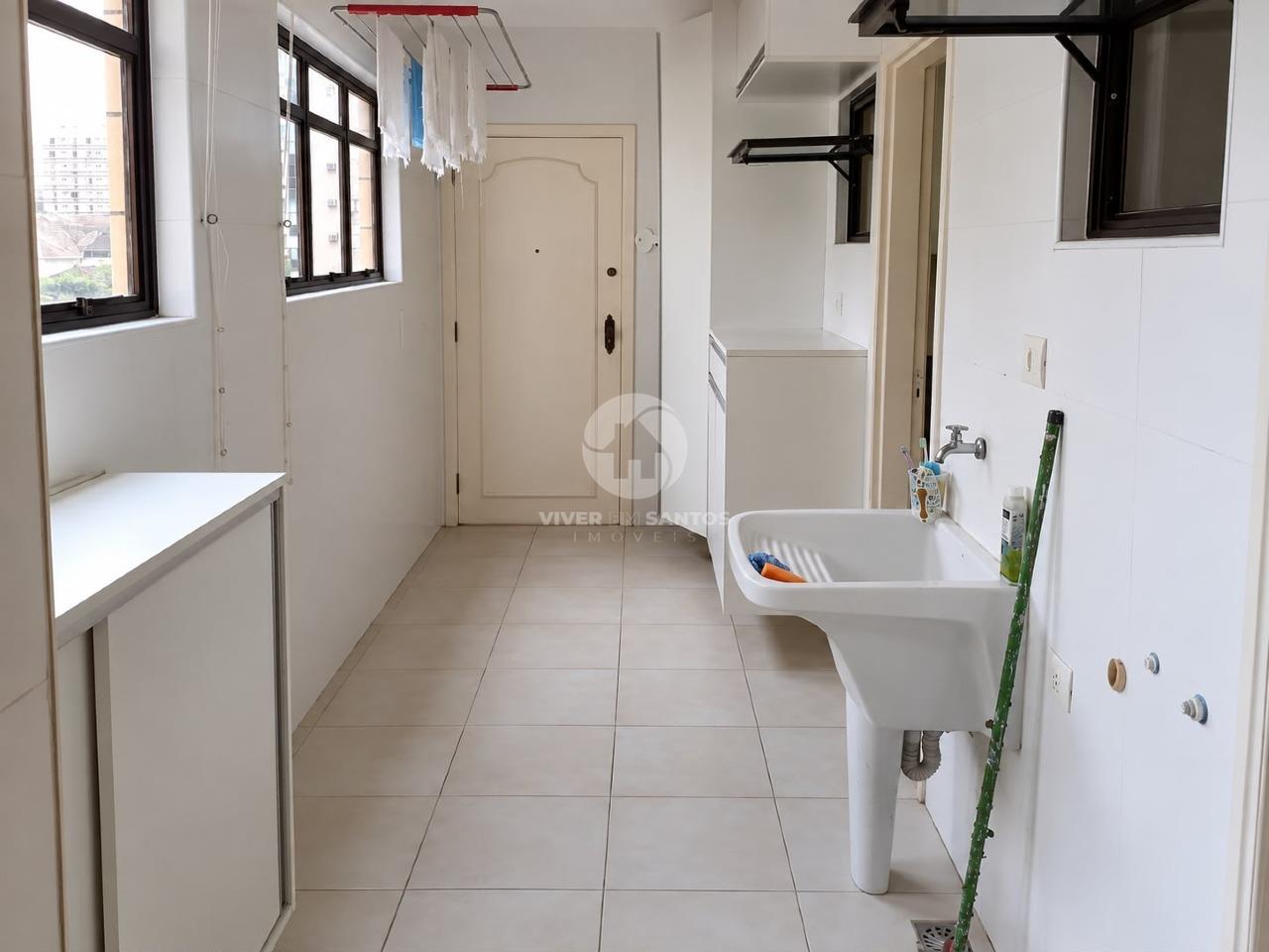 Apartamento Reformado 211 m², 3 Dormitórios e Vaga Demarcada no Boqueirão – Santos/SP em Boqueirão, Santos — foto 18