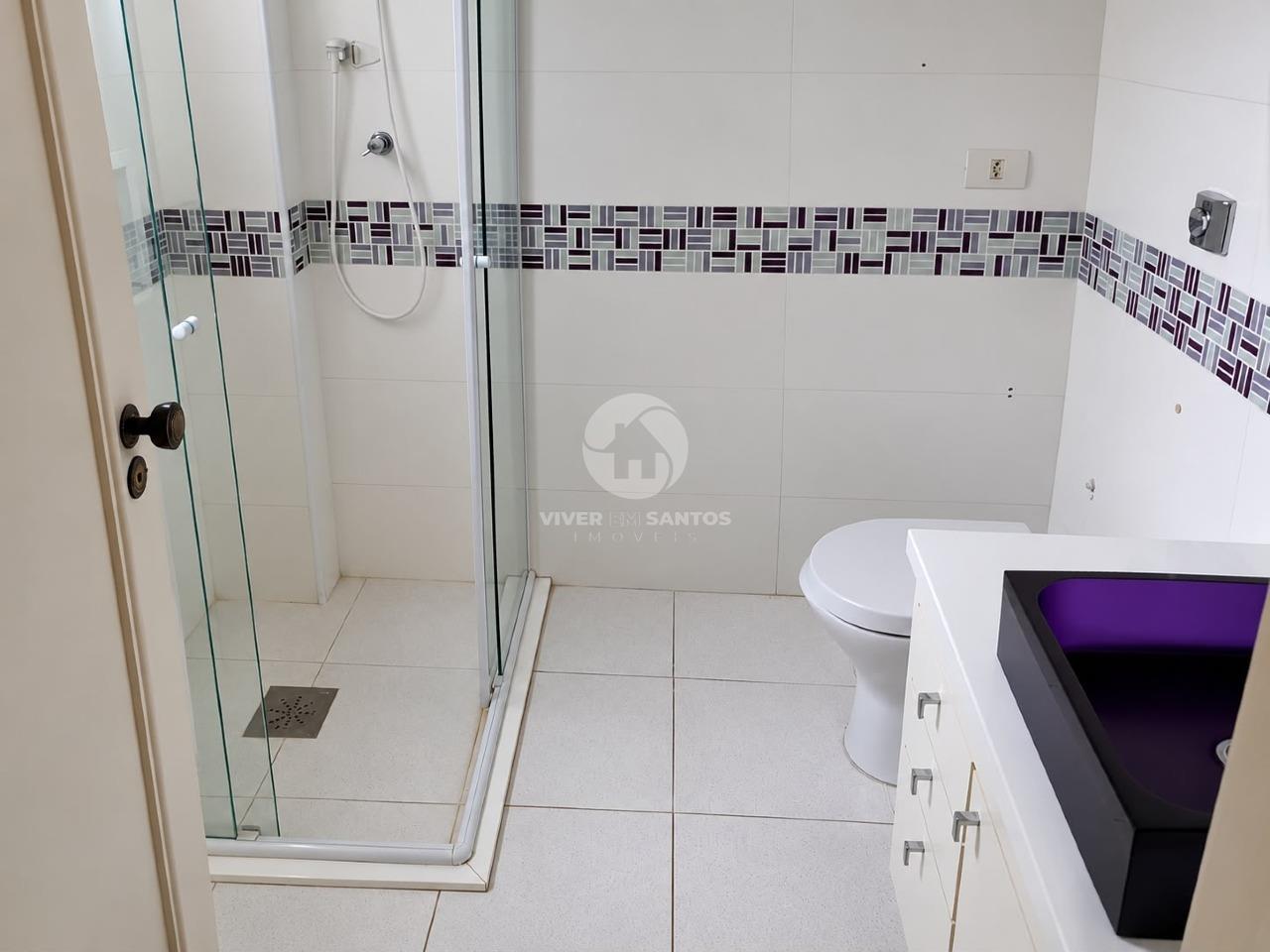 Apartamento Reformado 211 m², 3 Dormitórios e Vaga Demarcada no Boqueirão – Santos/SP em Boqueirão, Santos — foto 10