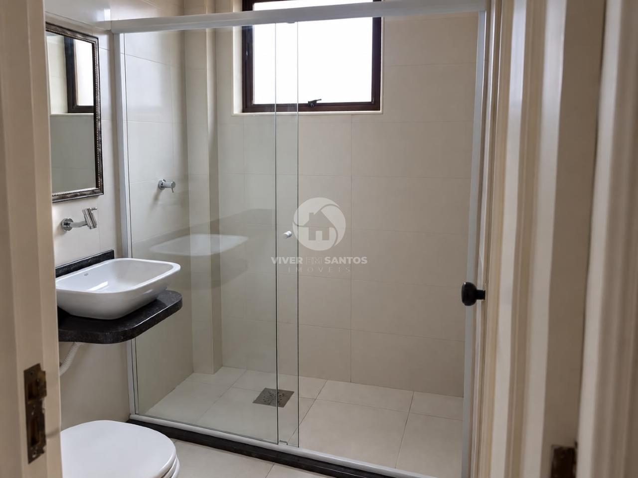 Apartamento Reformado 211 m², 3 Dormitórios e Vaga Demarcada no Boqueirão – Santos/SP em Boqueirão, Santos — foto 11