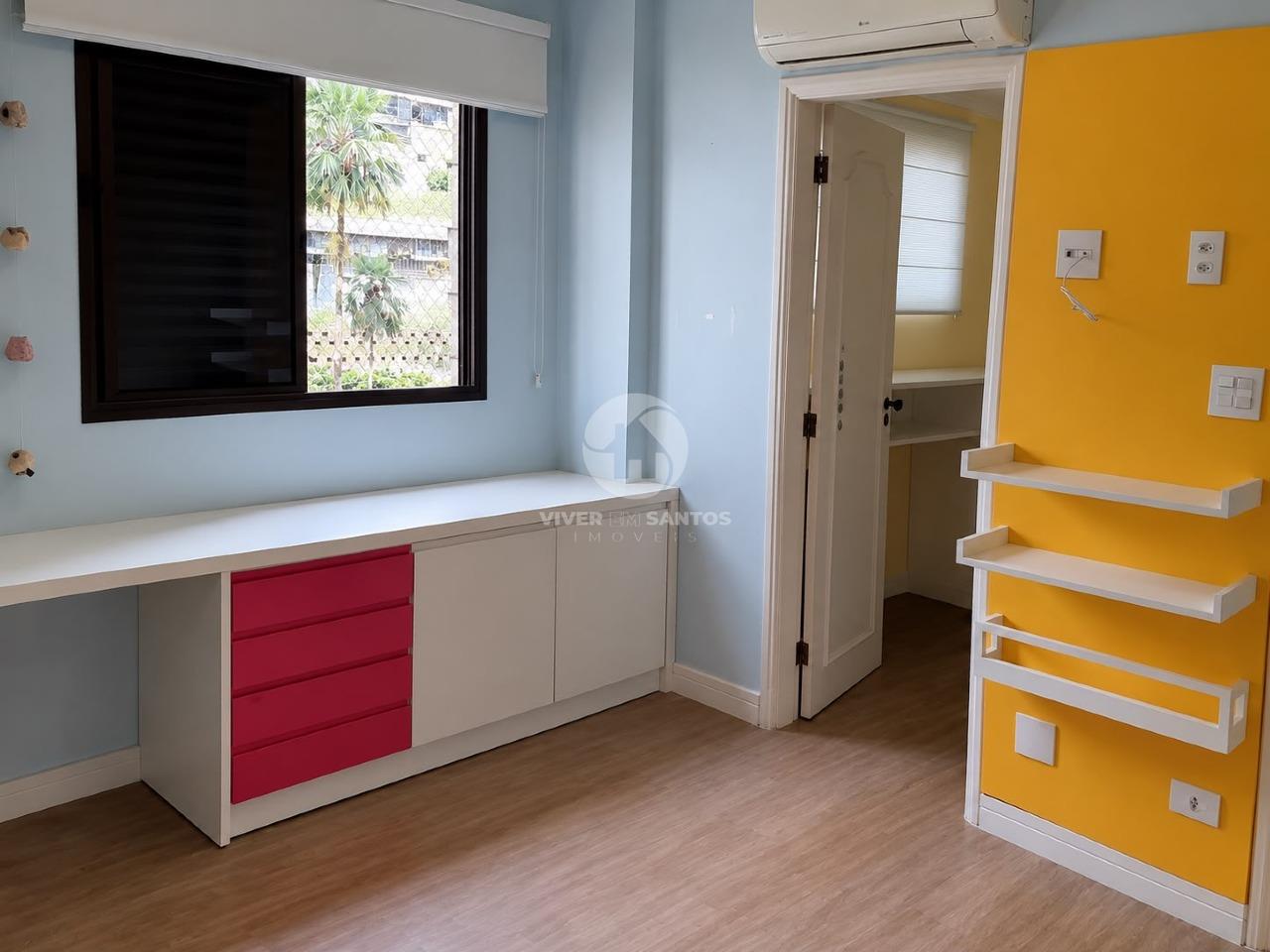 Apartamento Reformado 211 m², 3 Dormitórios e Vaga Demarcada no Boqueirão – Santos/SP em Boqueirão, Santos — foto 20
