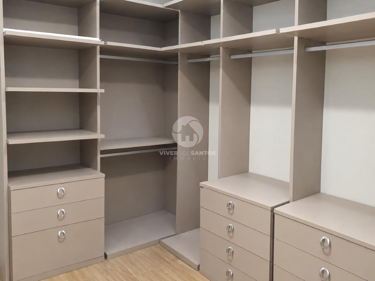 Apartamento Reformado 211 m², 3 Dormitórios e Vaga Demarcada no Boqueirão – Santos/SP em Boqueirão, Santos — foto 15