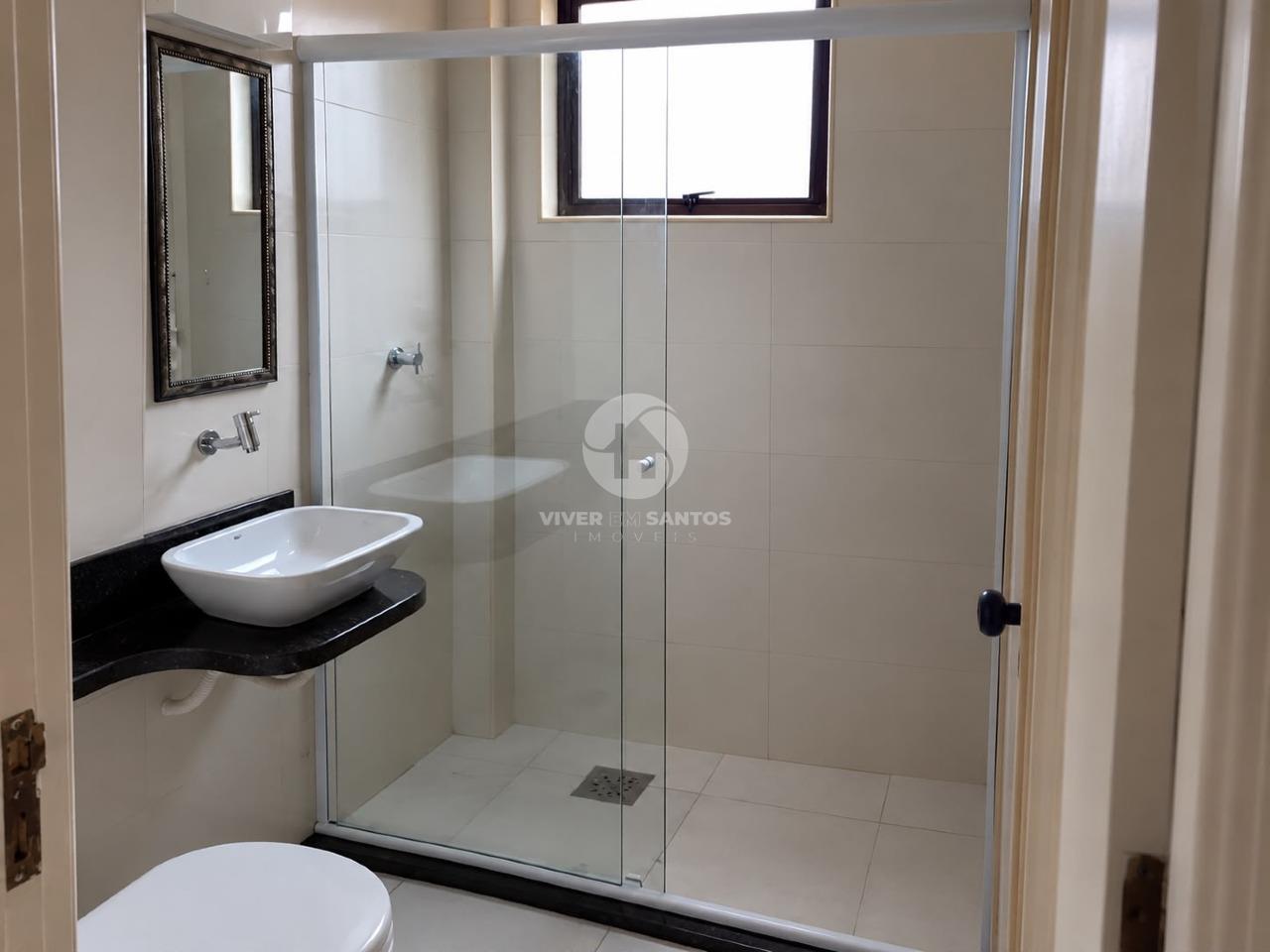 Apartamento Reformado 211 m², 3 Dormitórios e Vaga Demarcada no Boqueirão – Santos/SP em Boqueirão, Santos — foto 13
