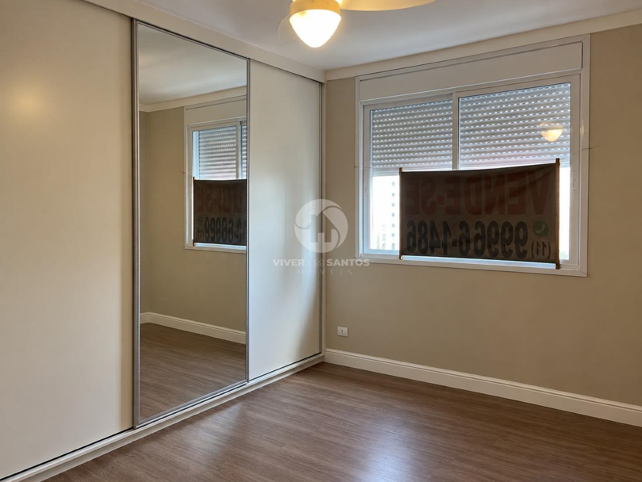 Apartamento Reformado 160 m², 3 Suítes, Lavabo e 2 Vagas Demarcadas no Boqueirão – Santos/SP em Boqueirão, Santos — foto 8