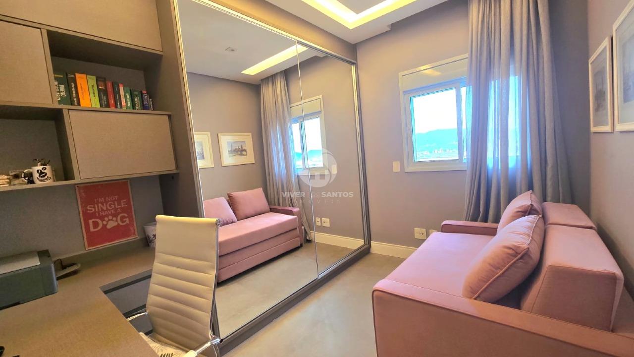 Apartamento Mobiliado 75 m², 2 Dormitórios, Suíte, Vista para o Mar e Vaga Demarcada na Ponta da Praia – Santos/SP em Ponta da Praia, Santos — foto 16