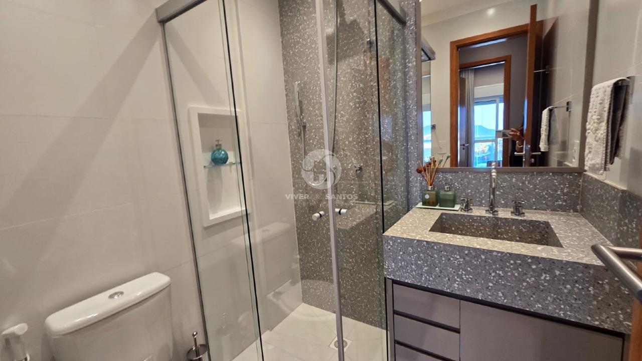 Apartamento Mobiliado 75 m², 2 Dormitórios, Suíte, Vista para o Mar e Vaga Demarcada na Ponta da Praia – Santos/SP em Ponta da Praia, Santos — foto 10