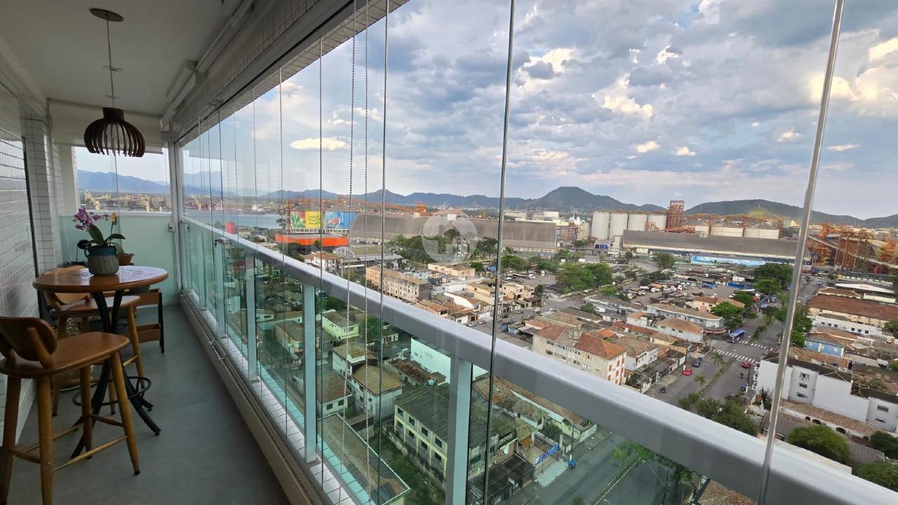 Apartamento Mobiliado 75 m², 2 Dormitórios, Suíte, Vista para o Mar e Vaga Demarcada na Ponta da Praia – Santos/SP em Ponta da Praia, Santos — foto 8