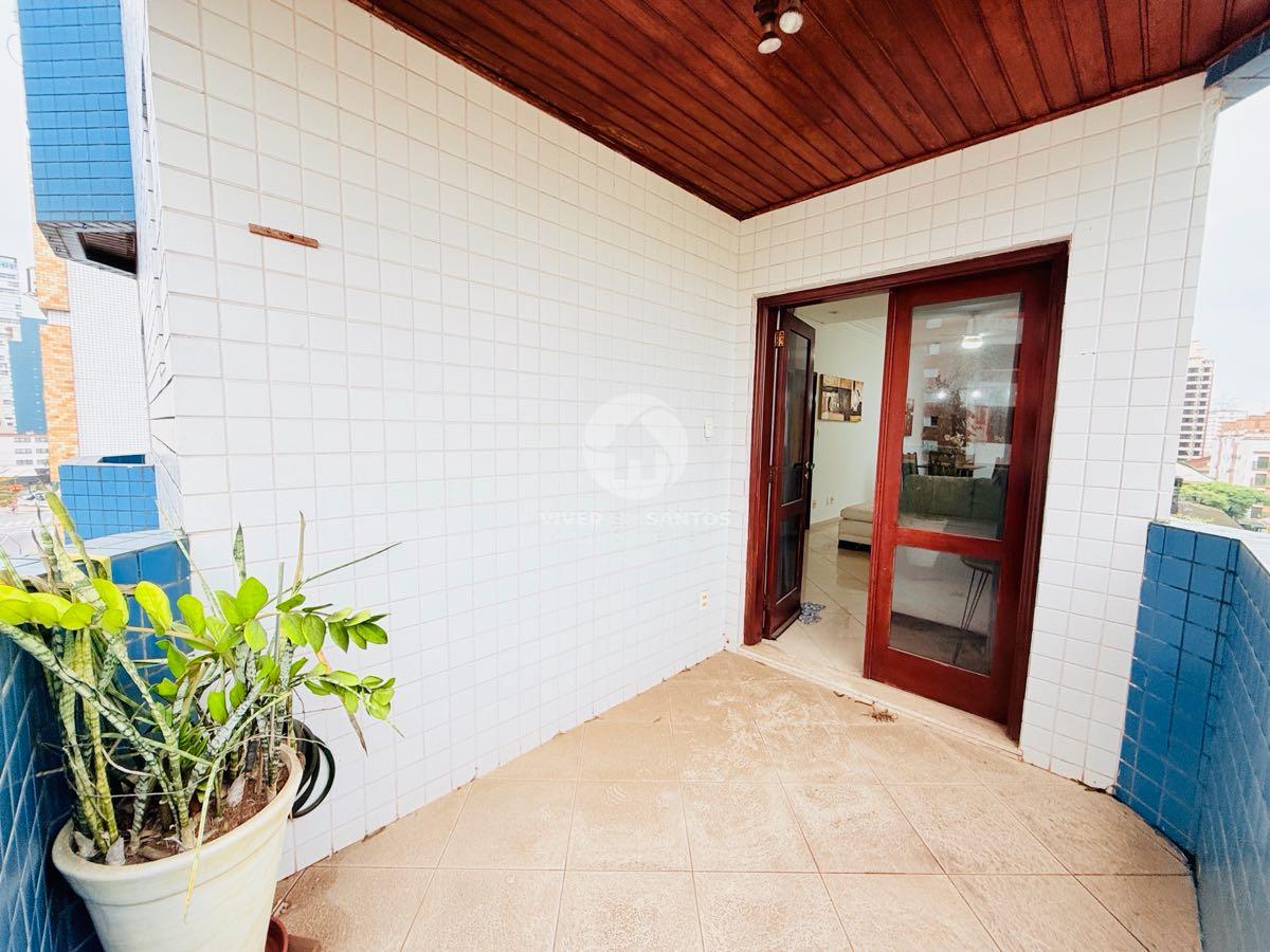 Apartamento com 119 m², 3 dormitórios e 2 Vagas no Embaré – Santos/SP em Embaré, Santos — foto 8