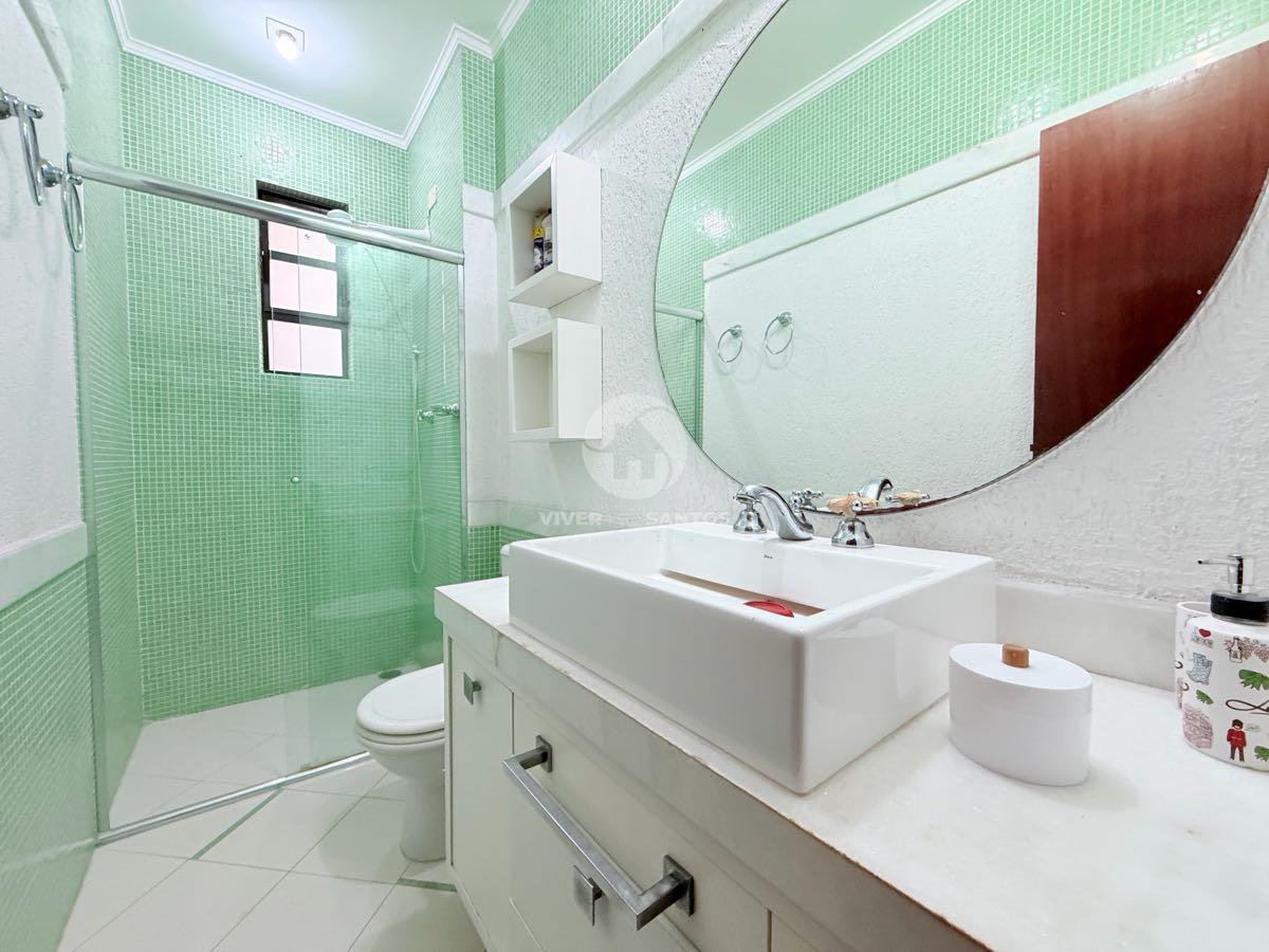 Apartamento com 119 m², 3 dormitórios e 2 Vagas no Embaré – Santos/SP em Embaré, Santos — foto 16