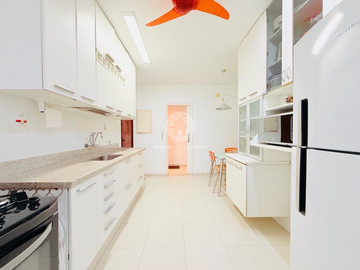 Apartamento com 119 m², 3 dormitórios e 2 Vagas no Embaré – Santos/SP em Embaré, Santos — foto 22