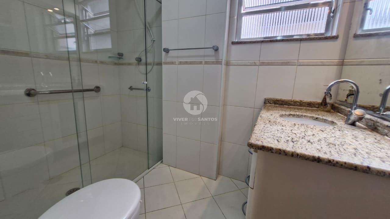 Apartamento 131 m², 3 Dormitórios, Suíte, Vista Lateral para o Mar e Garagem na Pompéia – Santos/SP em Pompéia, Santos — foto 10
