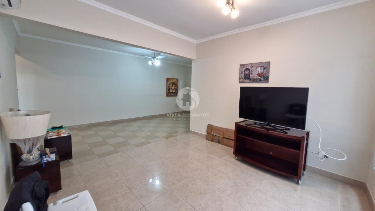 Apartamento 131 m², 3 Dormitórios, Suíte, Vista Lateral para o Mar e Garagem na Pompéia – Santos/SP em Pompéia, Santos — foto 3