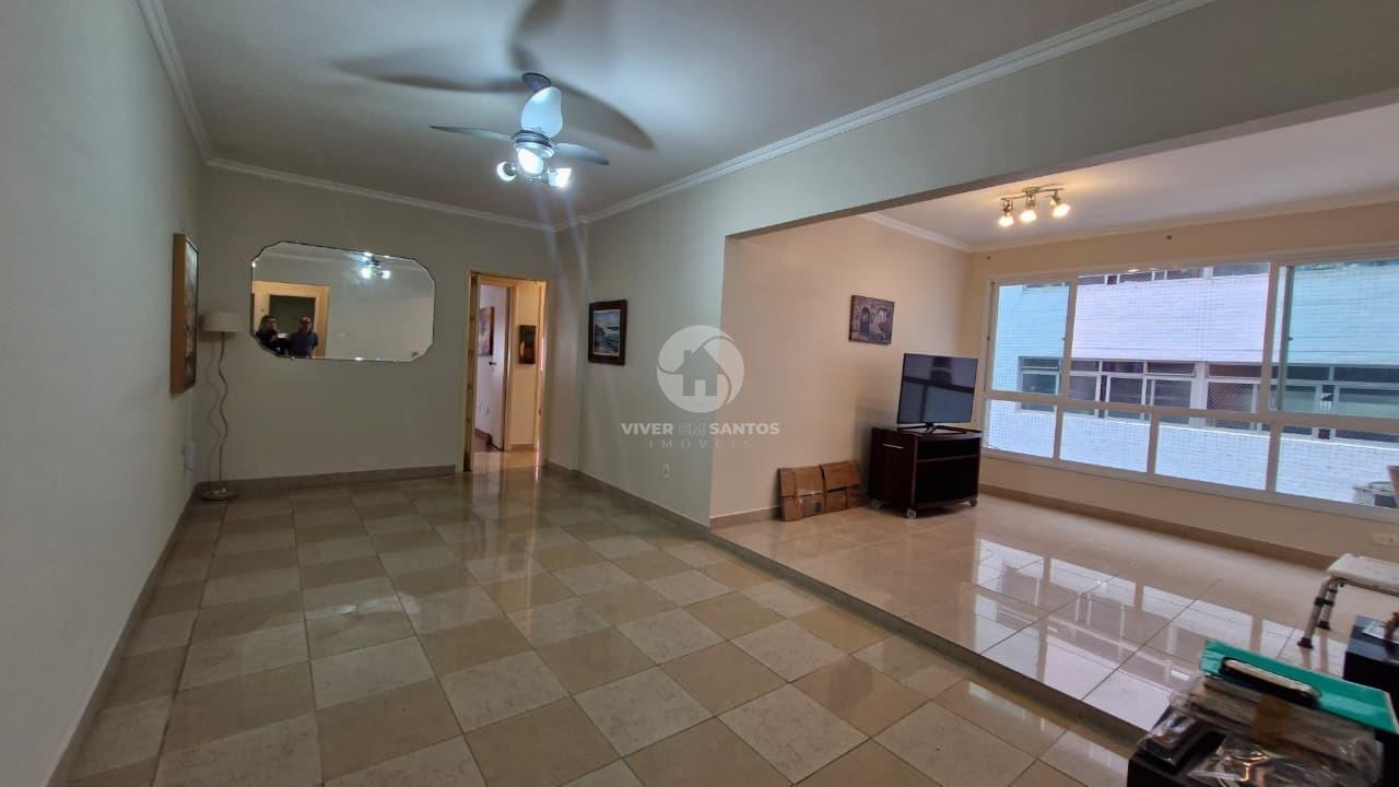 Apartamento 131 m², 3 Dormitórios, Suíte, Vista Lateral para o Mar e Garagem na Pompéia – Santos/SP em Pompéia, Santos — foto 4