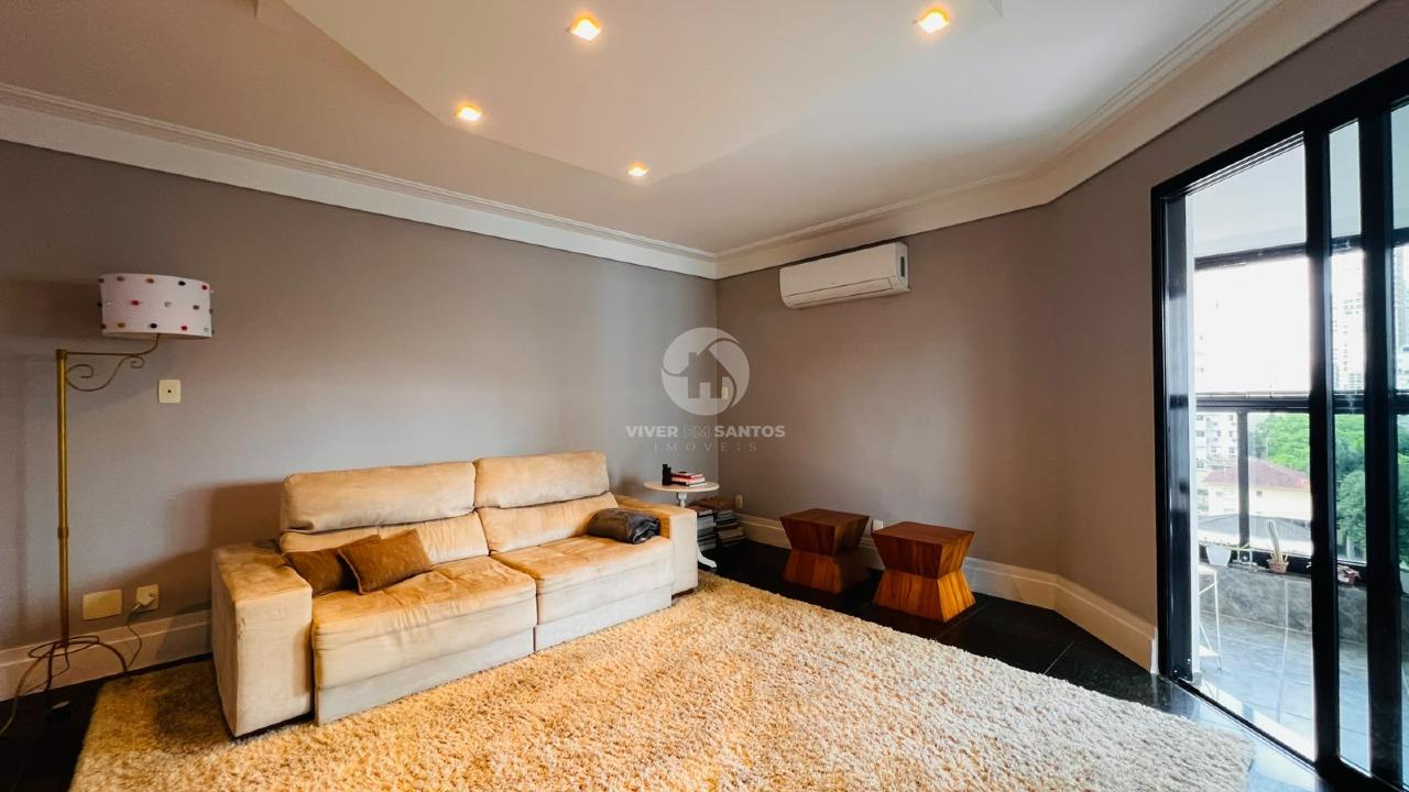 Apartamento Exclusivo, 1 por Andar, 4 Dormitórios, 3 Suítes, Elevador Privativo e 4 Vagas – Santos/SP em Gonzaga, Santos — foto 6