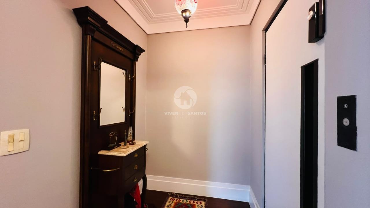 Apartamento Exclusivo, 1 por Andar, 4 Dormitórios, 3 Suítes, Elevador Privativo e 4 Vagas – Santos/SP em Gonzaga, Santos — foto 2