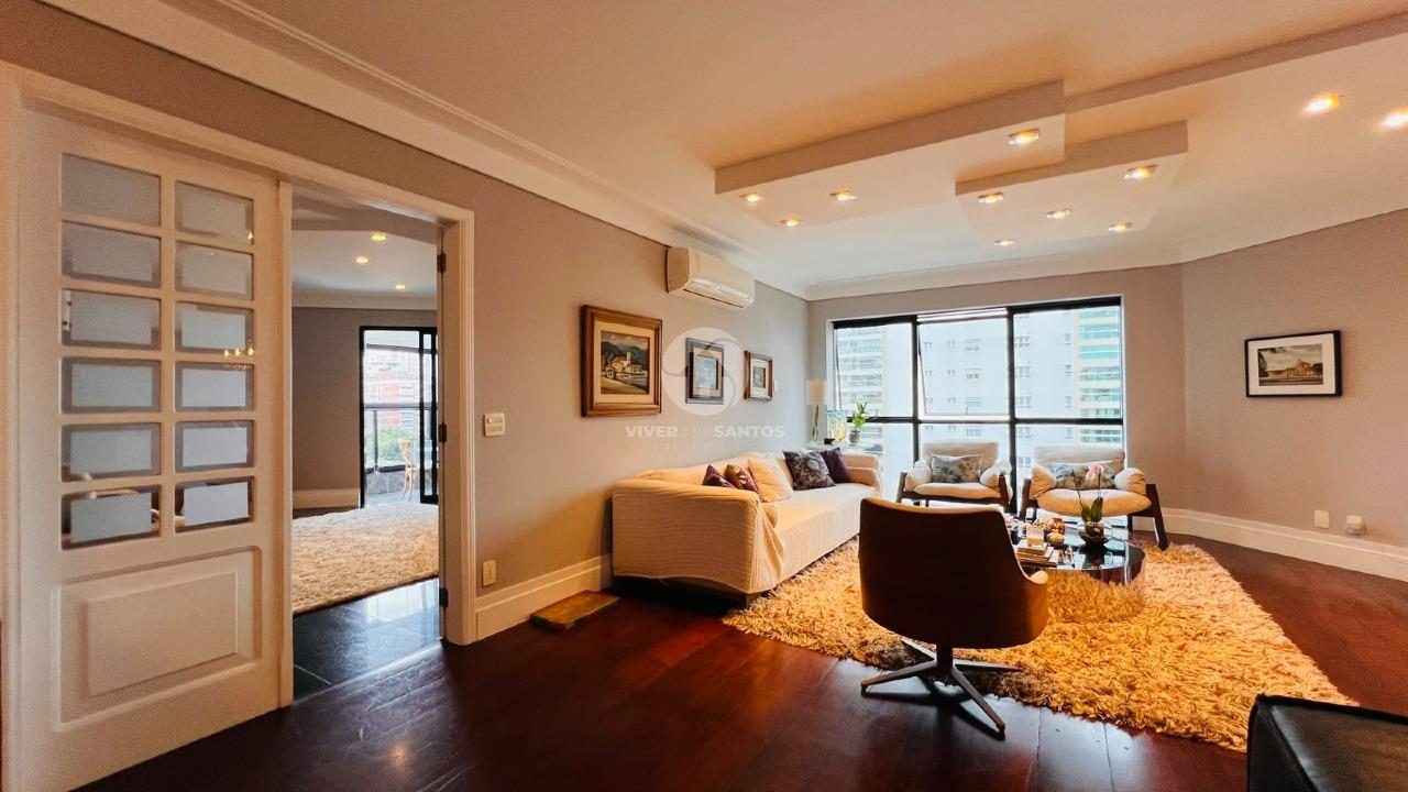 Apartamento Exclusivo, 1 por Andar, 4 Dormitórios, 3 Suítes, Elevador Privativo e 4 Vagas – Santos/SP em Gonzaga, Santos — foto 4
