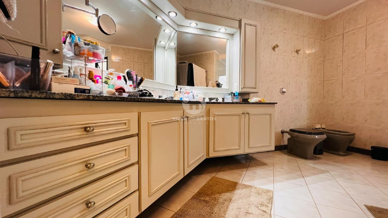 Apartamento Exclusivo, 1 por Andar, 4 Dormitórios, 3 Suítes, Elevador Privativo e 4 Vagas – Santos/SP em Gonzaga, Santos — foto 14