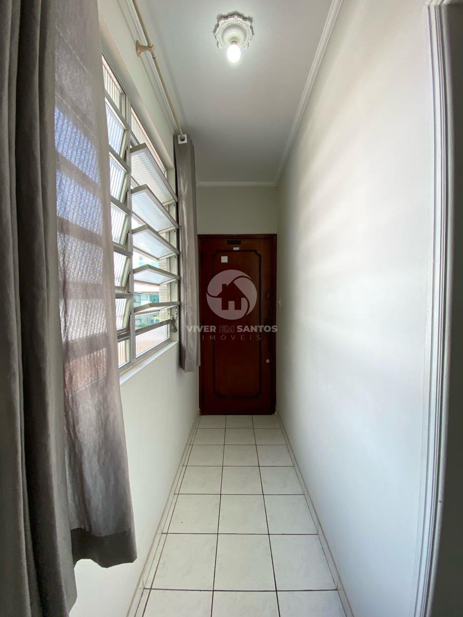 Apartamento 2 Dormitórios, Dependência Completa e Garagem Fechada no Embaré – Santos/SP em Embaré, Santos — foto 14