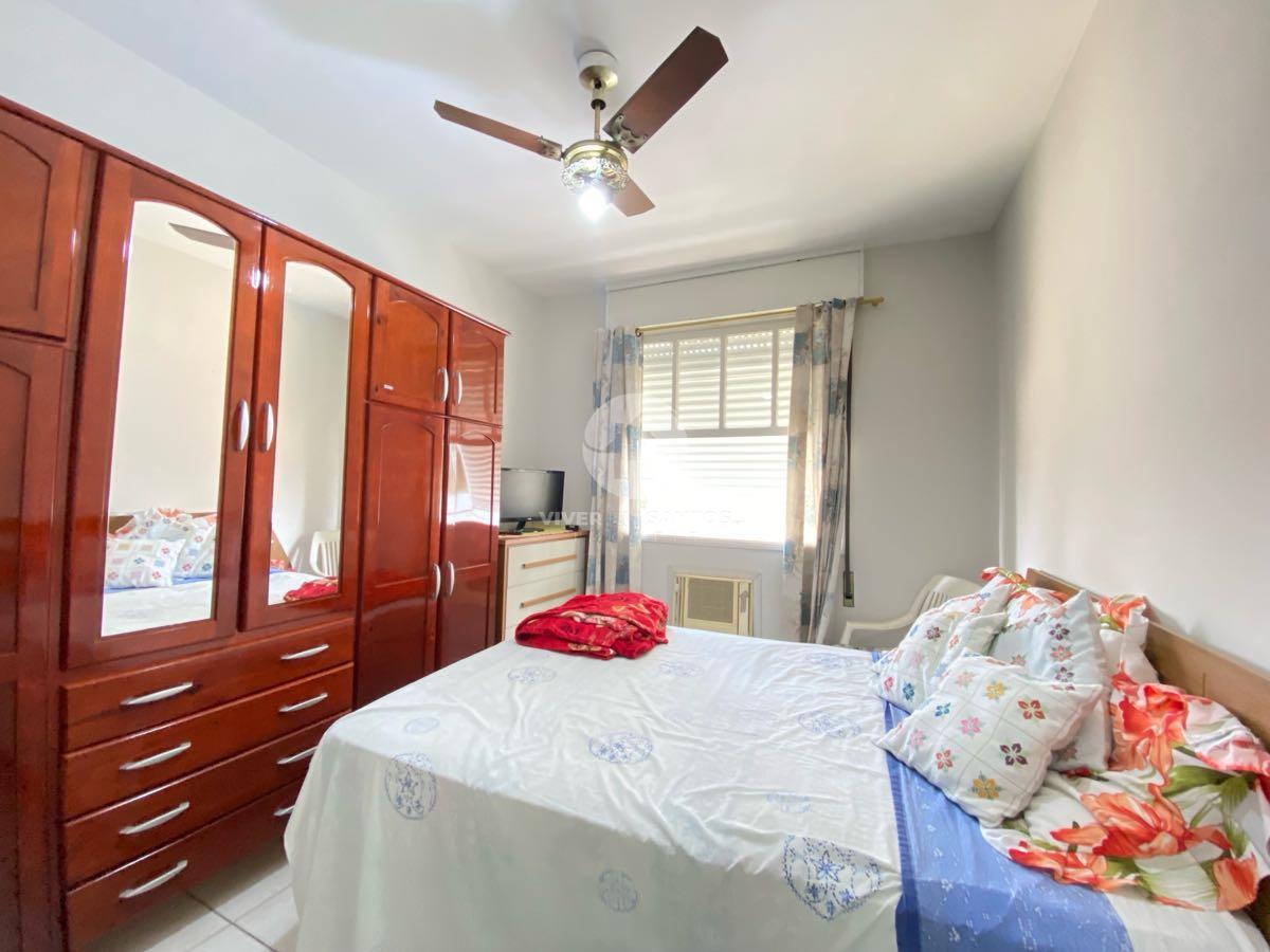 Apartamento 2 Dormitórios, Dependência Completa e Garagem Fechada no Embaré – Santos/SP em Embaré, Santos — foto 4