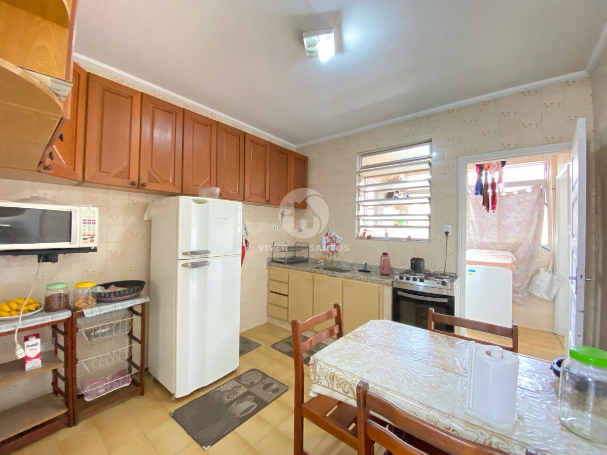 Apartamento 2 Dormitórios, Dependência Completa e Garagem Fechada no Embaré – Santos/SP em Embaré, Santos — foto 8