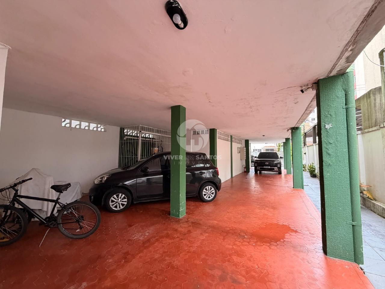 Apartamento Térreo 70 m², 1 Dormitório e Vaga para Carro e Moto no Gonzaga – Santos/SP em Gonzaga, Santos — foto 2