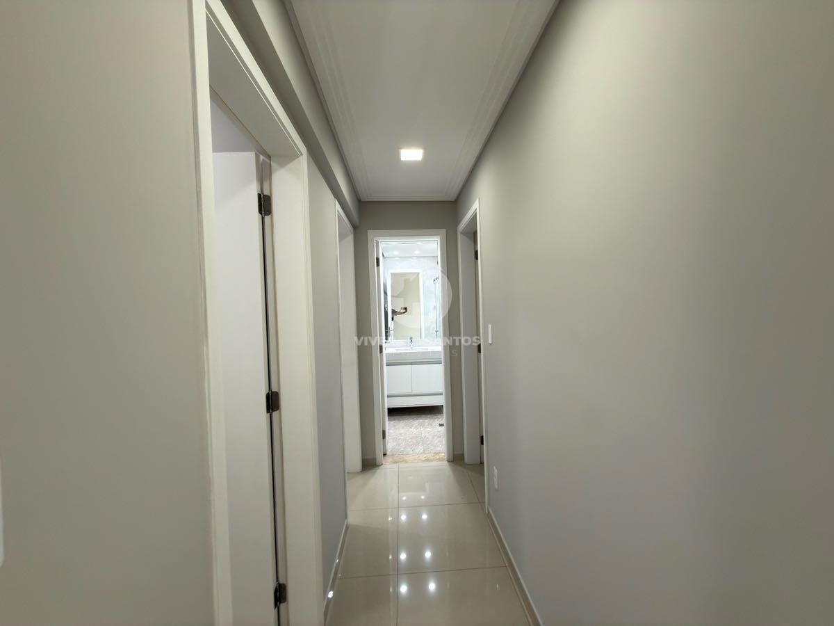 Apartamento 109 m², 3 Dormitórios, Suíte, Varanda Gourmet, Vista Livre e 2 Vagas no Gonzaga – Santos/SP em Gonzaga, Santos — foto 8