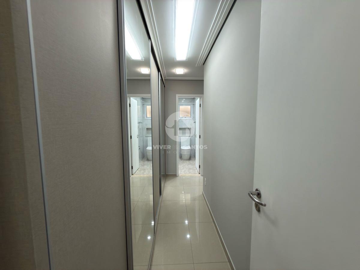 Apartamento 109 m², 3 Dormitórios, Suíte, Varanda Gourmet, Vista Livre e 2 Vagas no Gonzaga – Santos/SP em Gonzaga, Santos — foto 9