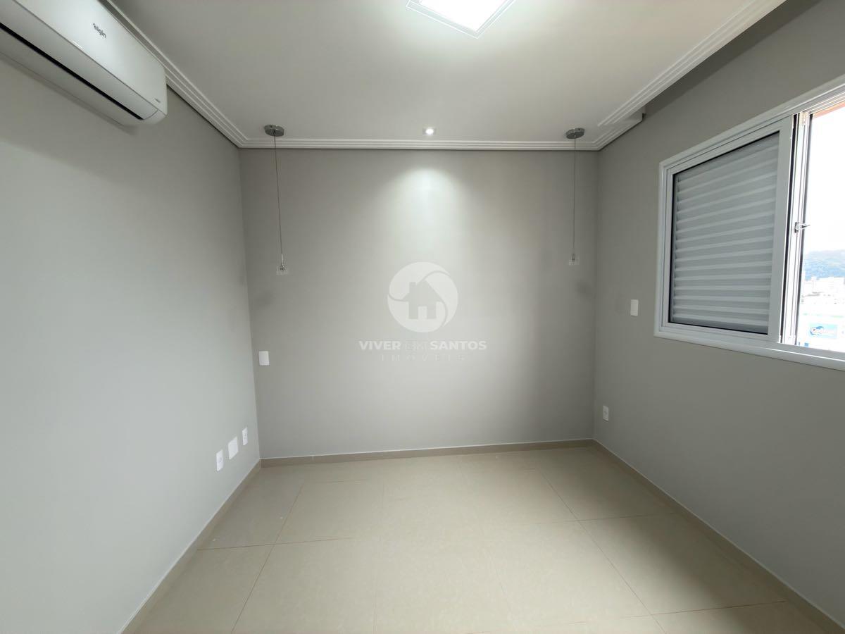 Apartamento 109 m², 3 Dormitórios, Suíte, Varanda Gourmet, Vista Livre e 2 Vagas no Gonzaga – Santos/SP em Gonzaga, Santos — foto 18