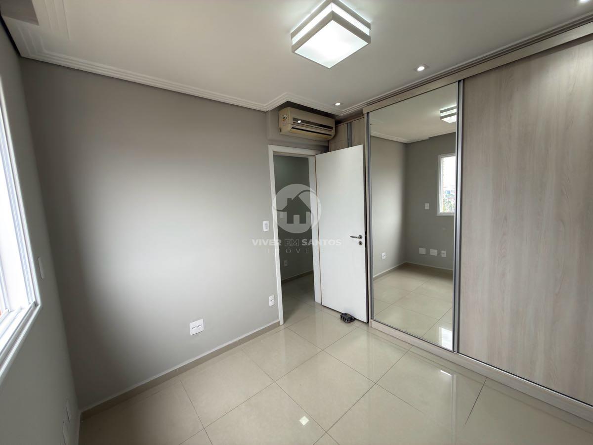 Apartamento 109 m², 3 Dormitórios, Suíte, Varanda Gourmet, Vista Livre e 2 Vagas no Gonzaga – Santos/SP em Gonzaga, Santos — foto 13