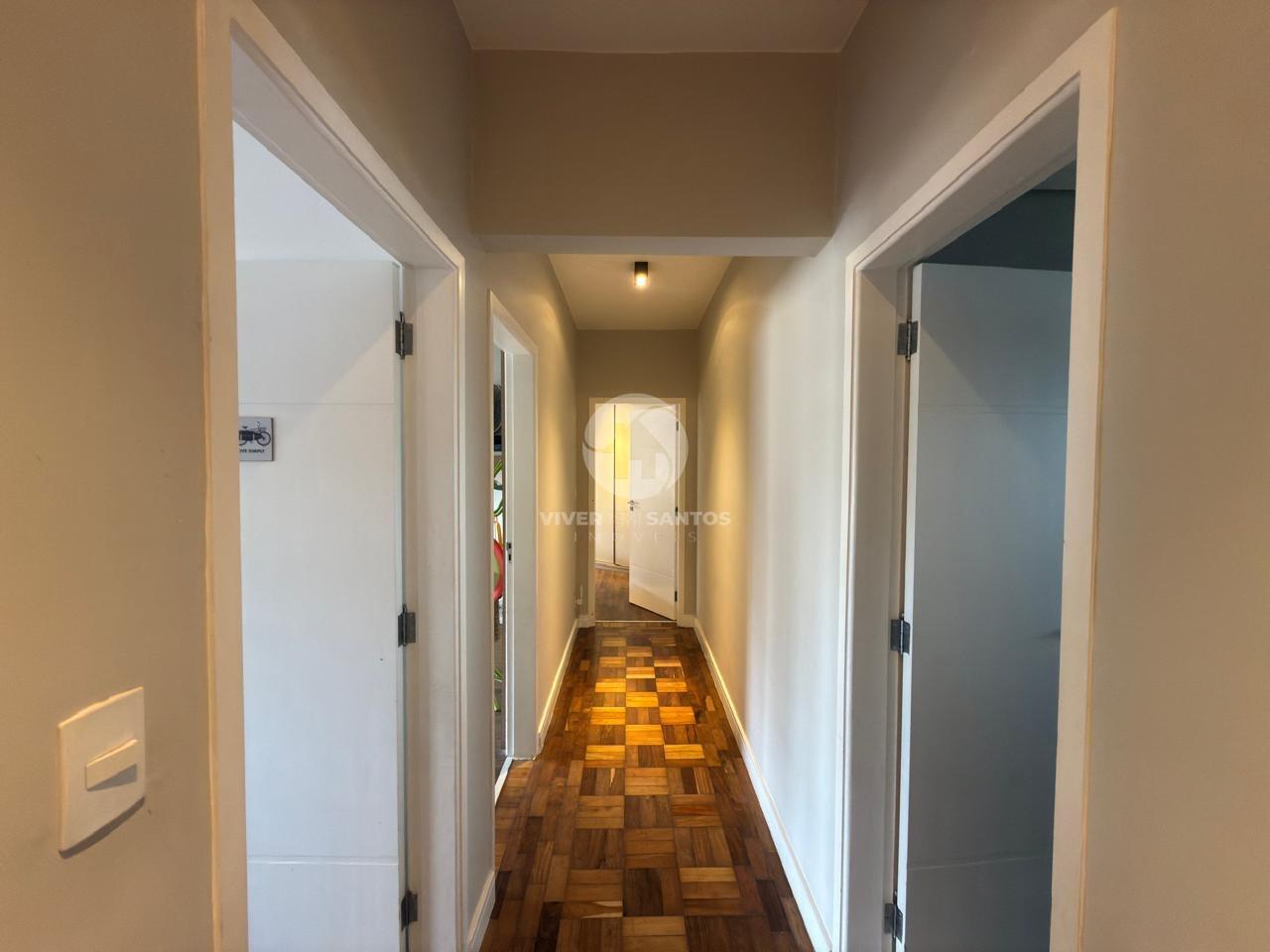 Apartamento Frente Mar 144 m², Reformado, 3 Dormitórios, Suíte, Andar Alto e Vaga Demarcada na Ponta da Praia – Santos/SP em Ponta da Praia, Santos — foto 11