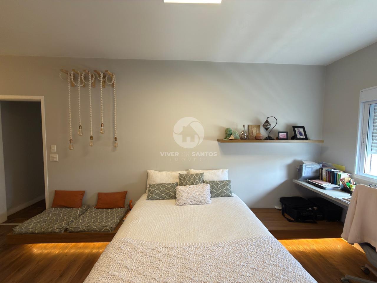 Apartamento Frente Mar 144 m², Reformado, 3 Dormitórios, Suíte, Andar Alto e Vaga Demarcada na Ponta da Praia – Santos/SP em Ponta da Praia, Santos — foto 23