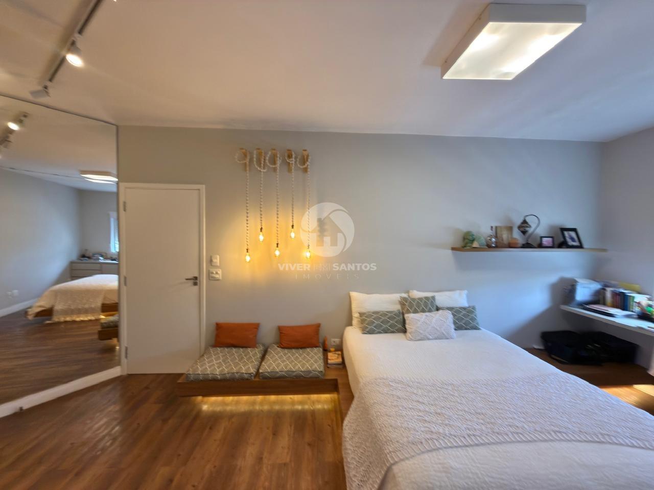 Apartamento Frente Mar 144 m², Reformado, 3 Dormitórios, Suíte, Andar Alto e Vaga Demarcada na Ponta da Praia – Santos/SP em Ponta da Praia, Santos — foto 24