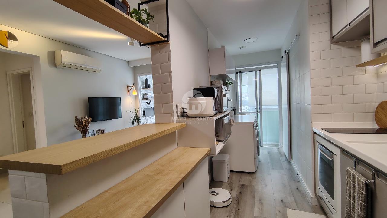 Apartamento 2 Dormitórios, Suíte, 2 Varandas, Vista Livre, 2 Vagas e Lazer Completo na Pompéia – Santos/SP em Pompéia, Santos — foto 8