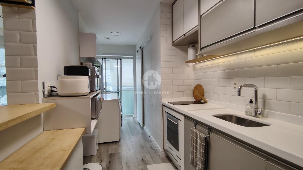 Apartamento 2 Dormitórios, Suíte, 2 Varandas, Vista Livre, 2 Vagas e Lazer Completo na Pompéia – Santos/SP em Pompéia, Santos — foto 10