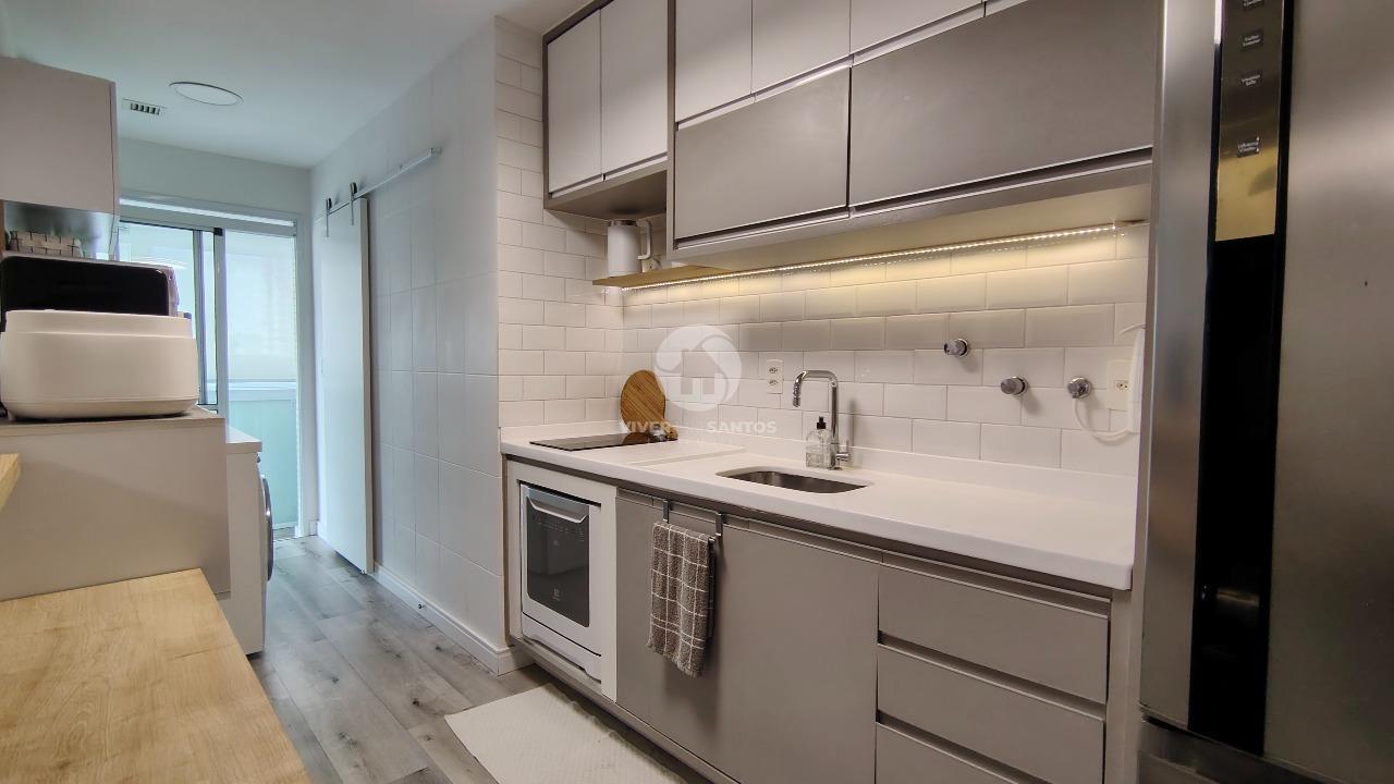 Apartamento 2 Dormitórios, Suíte, 2 Varandas, Vista Livre, 2 Vagas e Lazer Completo na Pompéia – Santos/SP em Pompéia, Santos — foto 7
