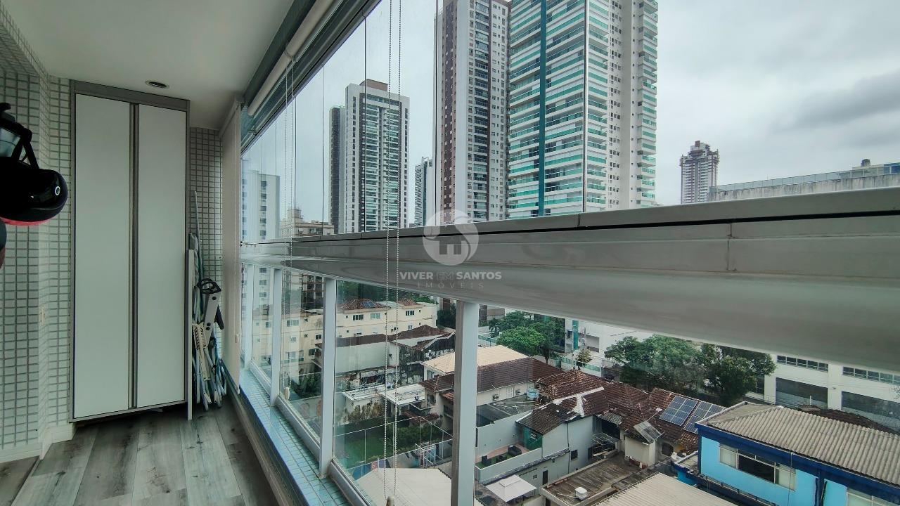 Apartamento 2 Dormitórios, Suíte, 2 Varandas, Vista Livre, 2 Vagas e Lazer Completo na Pompéia – Santos/SP em Pompéia, Santos — foto 18