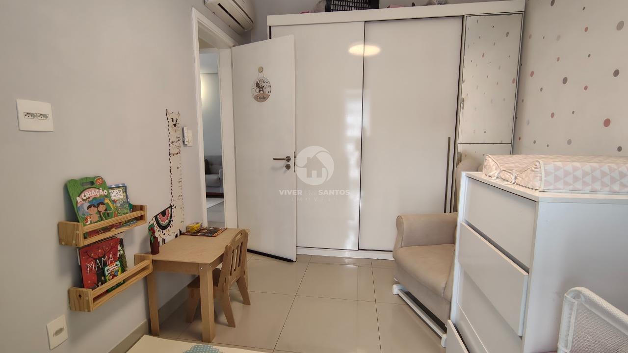 Apartamento 2 Dormitórios, Suíte, 2 Varandas, Vista Livre, 2 Vagas e Lazer Completo na Pompéia – Santos/SP em Pompéia, Santos — foto 20