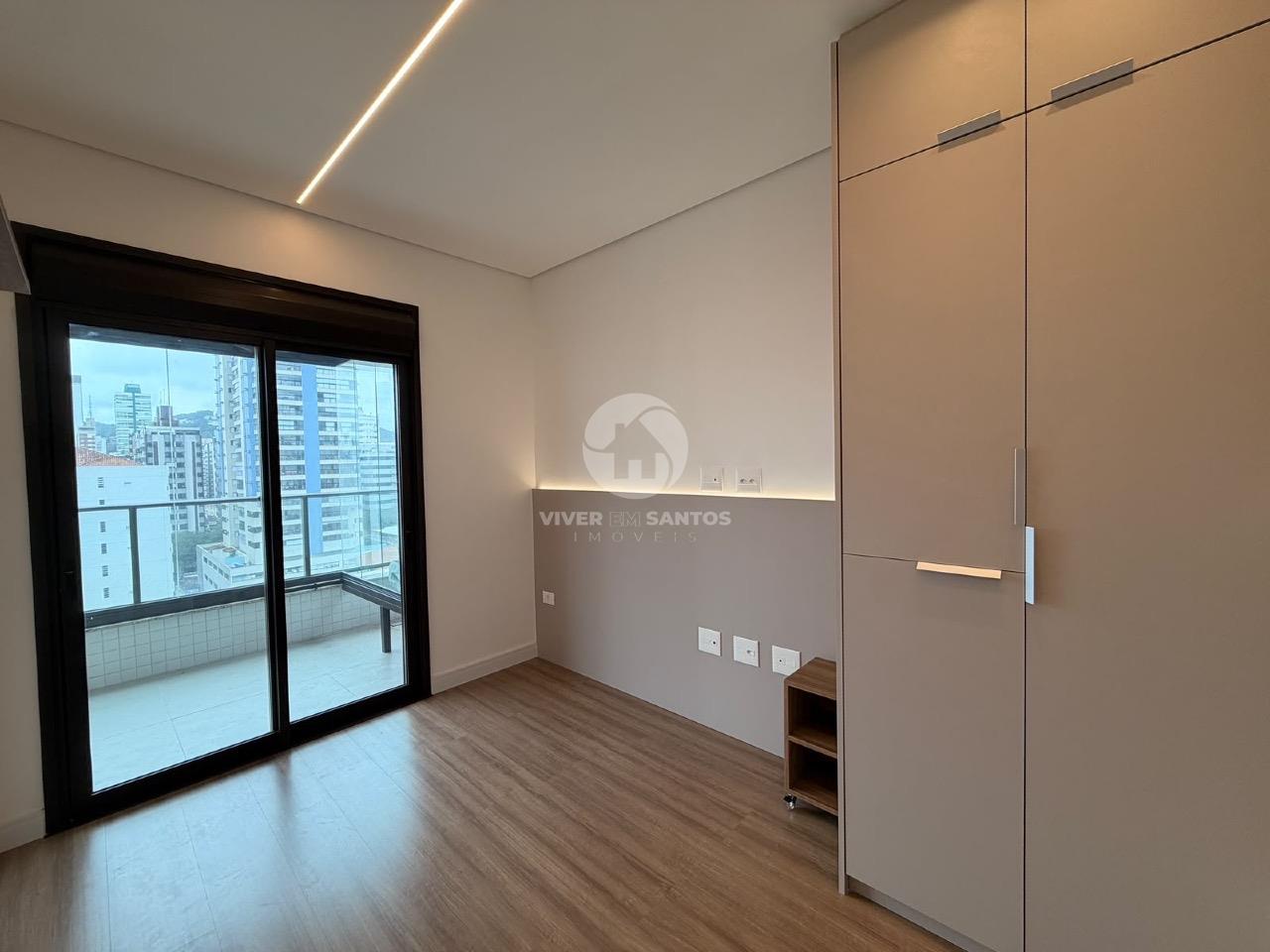 Apartamento Novo Porteira Fechada, 2 Dormitórios, Suíte, Varanda Gourmet e Automação – Santos/SP em Gonzaga, Santos — foto 19