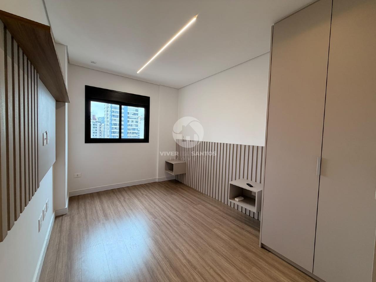 Apartamento Novo Porteira Fechada, 2 Dormitórios, Suíte, Varanda Gourmet e Automação – Santos/SP em Gonzaga, Santos — foto 13
