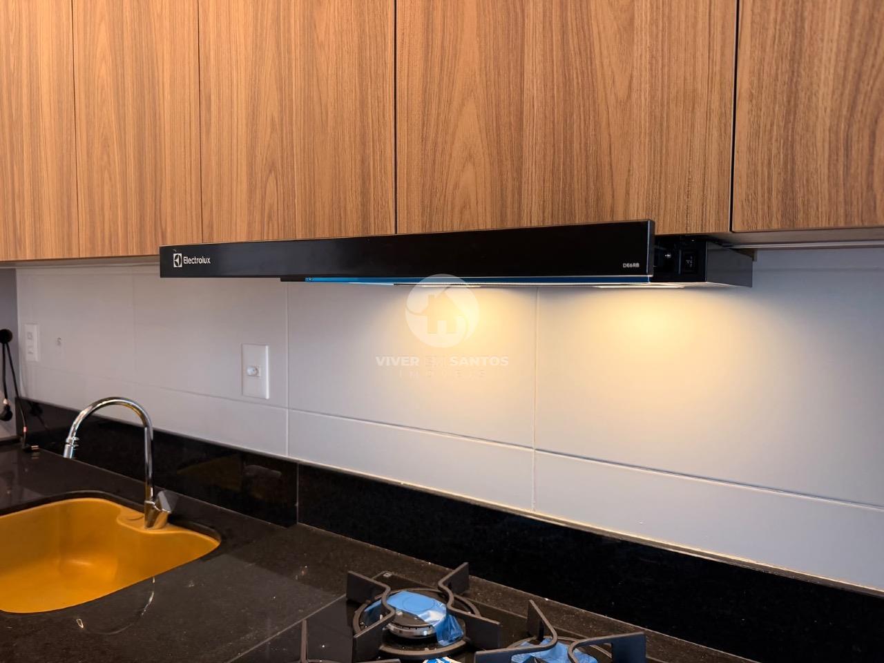 Apartamento Novo Porteira Fechada, 2 Dormitórios, Suíte, Varanda Gourmet e Automação – Santos/SP em Gonzaga, Santos — foto 10