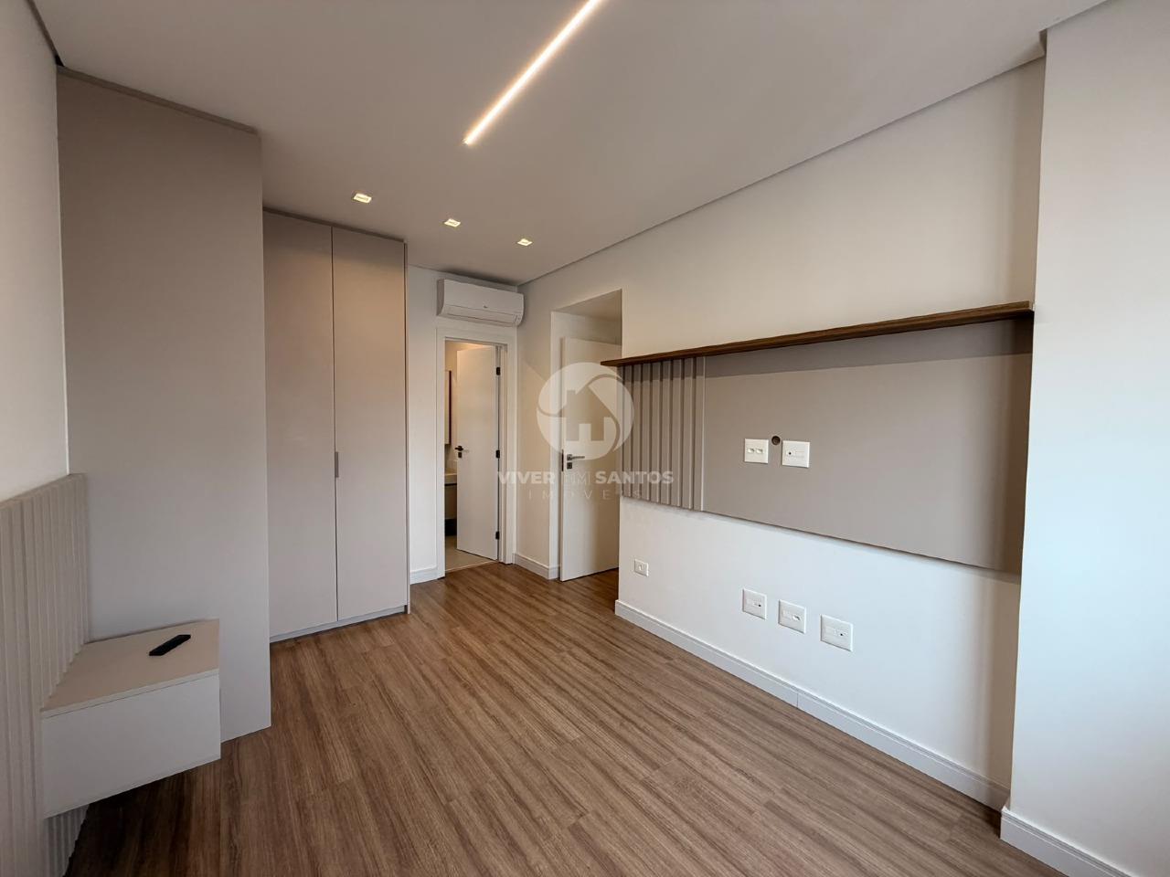 Apartamento Novo Porteira Fechada, 2 Dormitórios, Suíte, Varanda Gourmet e Automação – Santos/SP em Gonzaga, Santos — foto 14