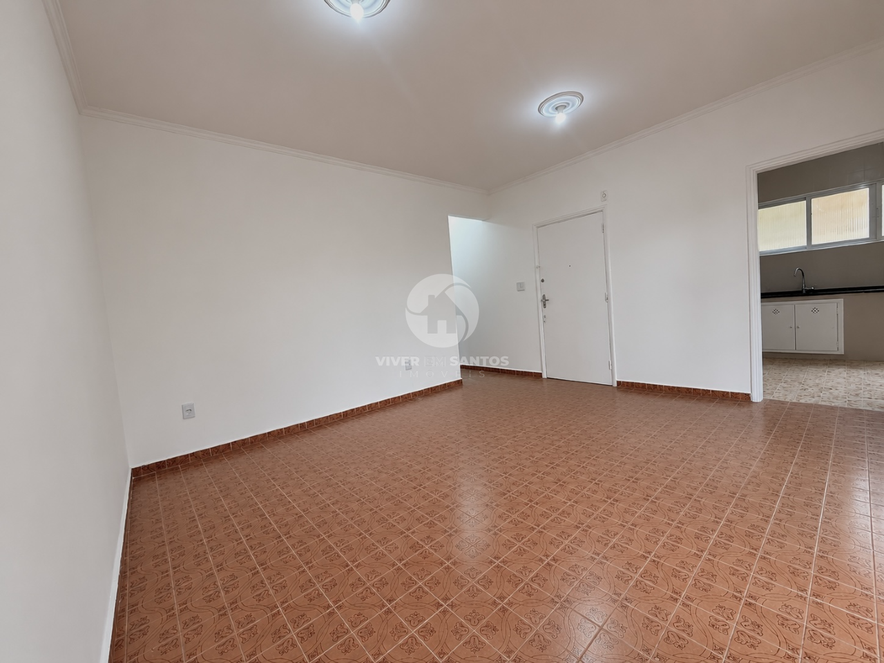 Apartamento 80 m², 2 Dormitórios, 2 Varandas e Dependência Reversível no Embaré – Santos/SP em Embaré, Santos — foto 4