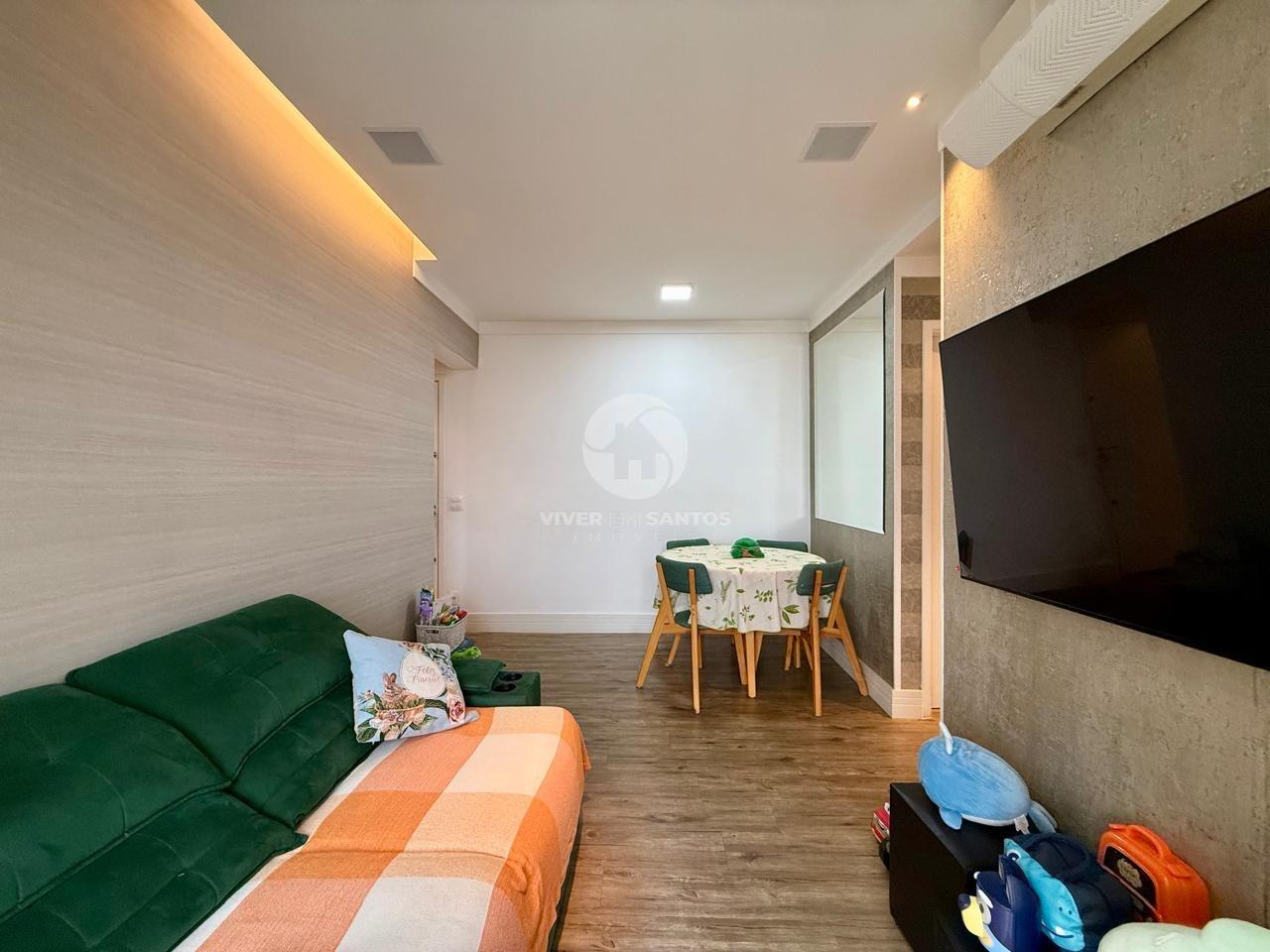 Apartamento 58 m², 2 Dormitórios, Varanda com Vista para o Mar e Lazer Completo no Gonzaguinha – São Vicente/SP em Gonzaguinha, São Vicente — foto 6