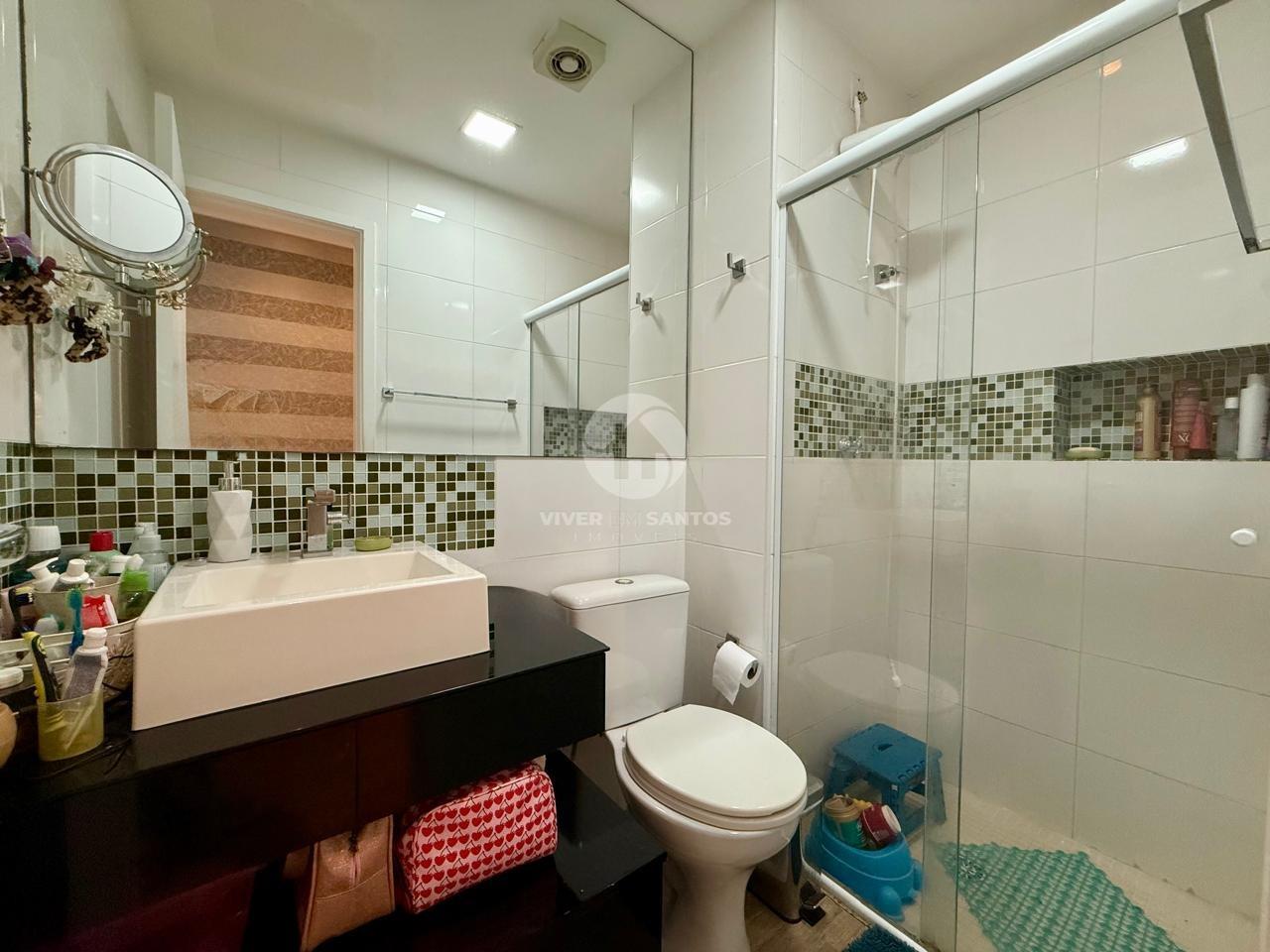 Apartamento 58 m², 2 Dormitórios, Varanda com Vista para o Mar e Lazer Completo no Gonzaguinha – São Vicente/SP em Gonzaguinha, São Vicente — foto 10