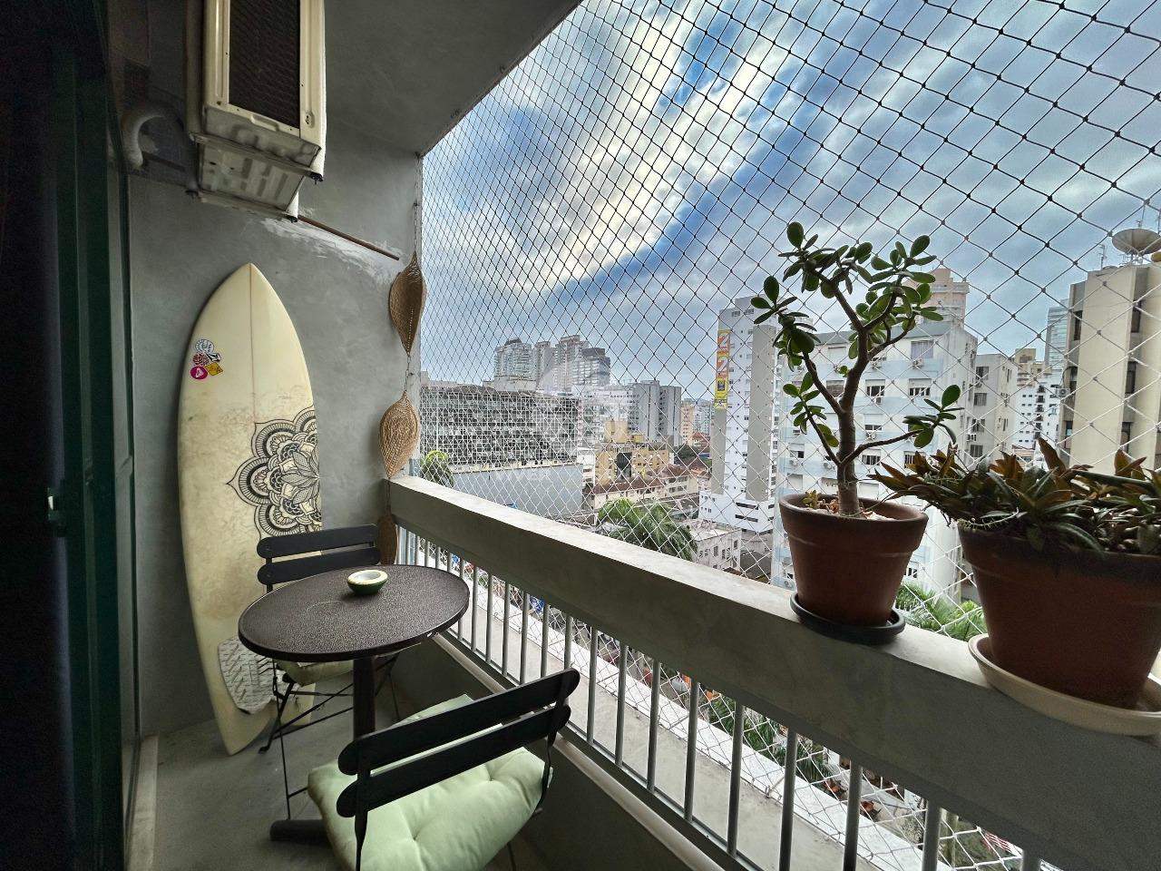 Apartamento 3 Dormitórios, Sacada, Andar Alto, Vista Livre e Garagem no Gonzaga – Santos/SP em Gonzaga, Santos — foto 5