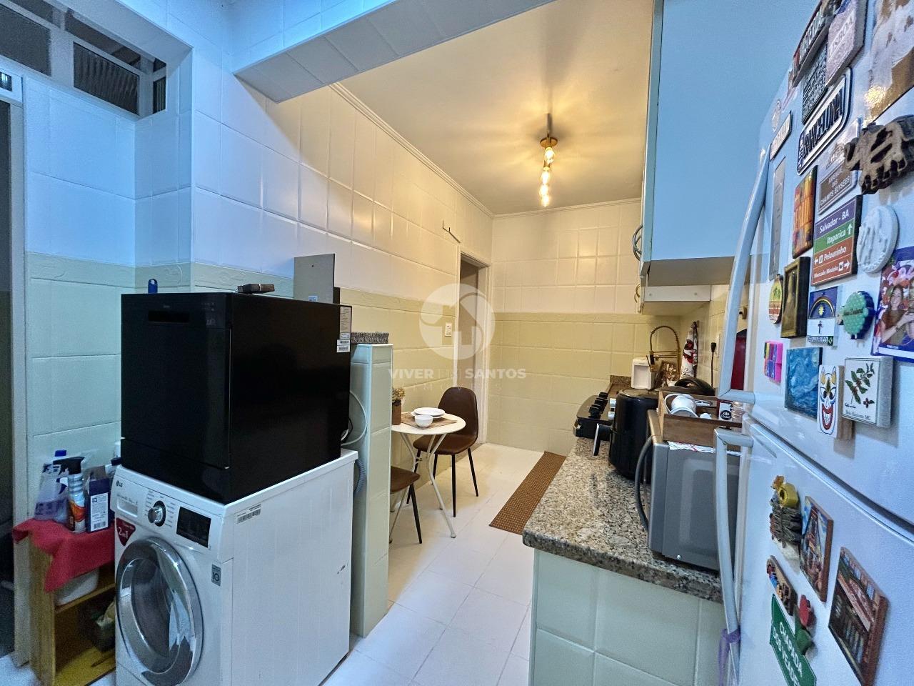 Apartamento 3 Dormitórios, Sacada, Andar Alto, Vista Livre e Garagem no Gonzaga – Santos/SP em Gonzaga, Santos — foto 19