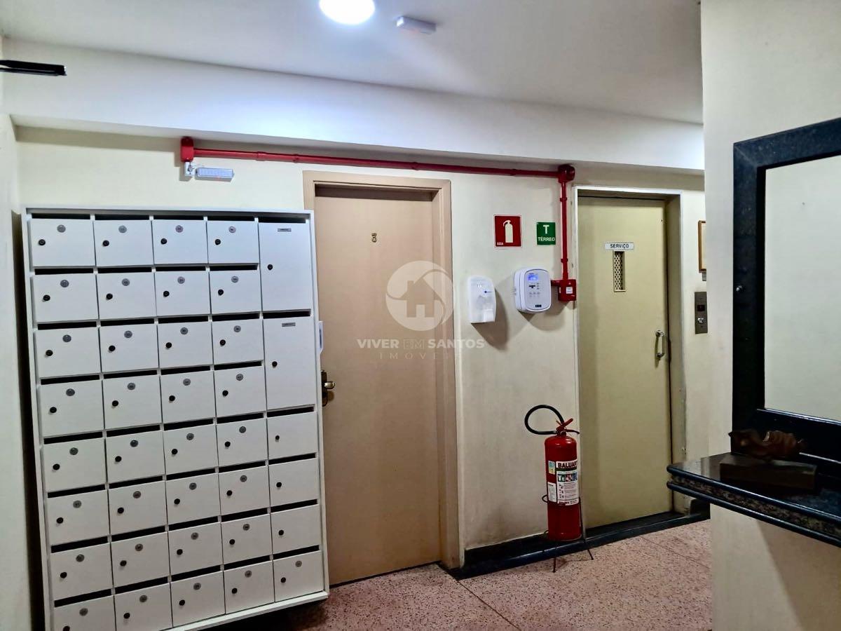 Apartamento Reformado, 1 Dormitório e Garagem a Meia Quadra da Praia no Embaré – Santos/SP em Embaré, Santos — foto 13